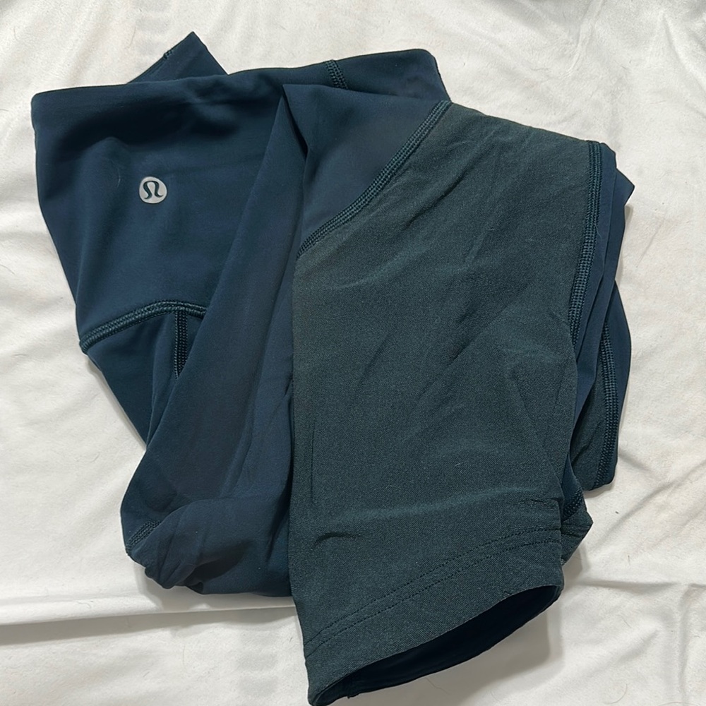 lululemon athletica Dark Teal Leggings
